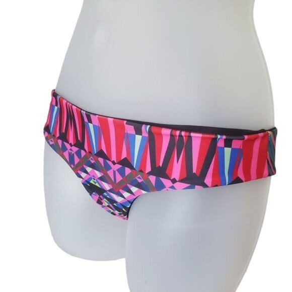 BIANCA COLETTI Womens 2 Piece Bikini Medium Geometric Retro Halter Triangle - Picture 8 of 13
